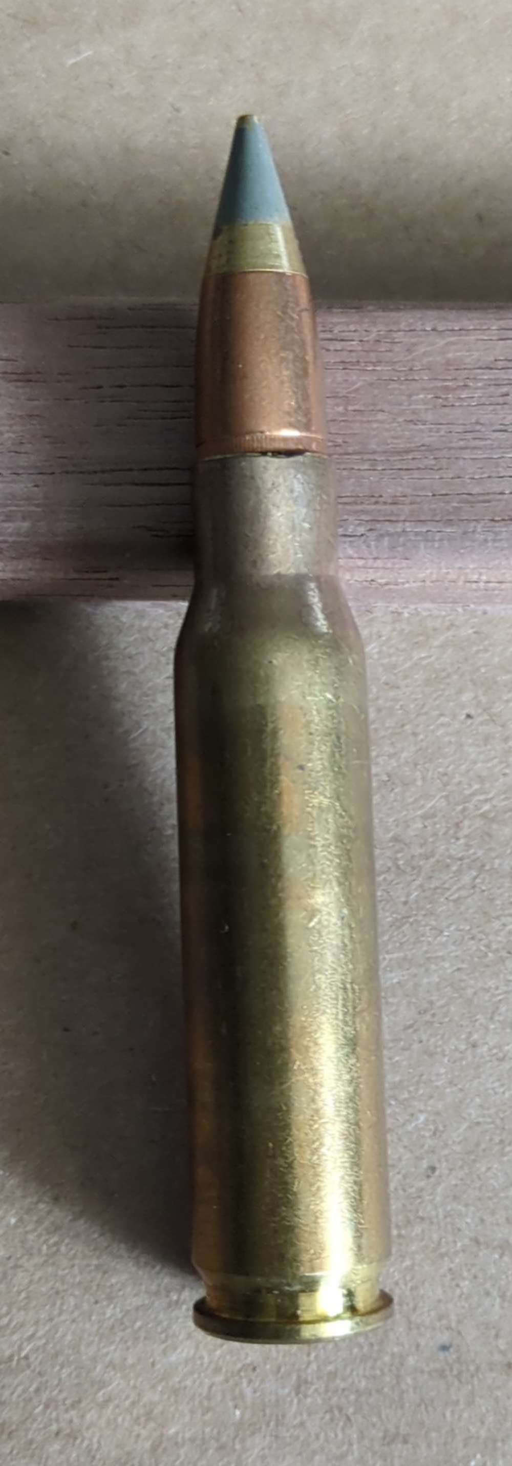 Rare Israeli 7.62x51 Tear Gas Cartridge 308 Winchester CS Surplus NATO 1961-img-0