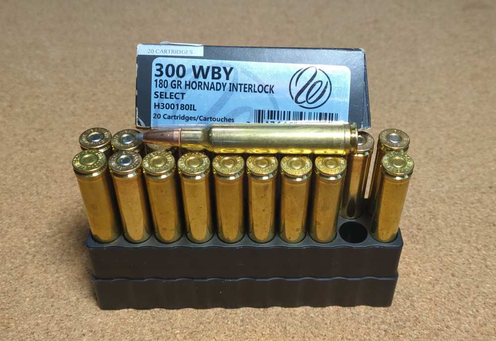 One Box 20 Rounds Weatherby Select 300 Wby Magnum 180 Grain H300180IL-img-0