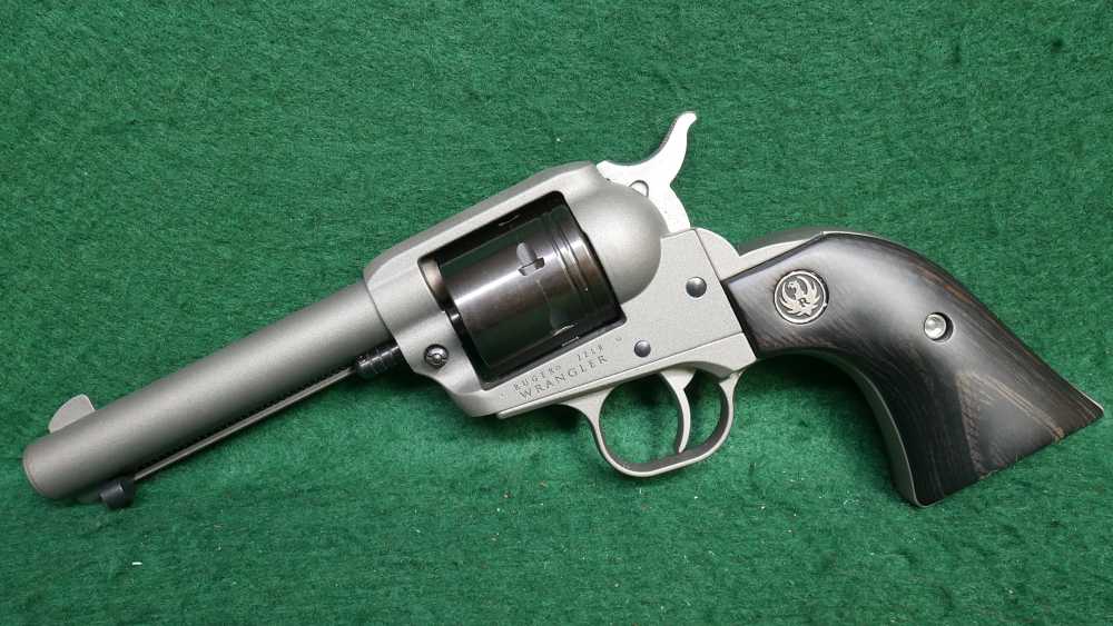 Two Ruger Wranglers w/ Leather Western Rig .22lr 4.62" Barrel-Like New-img-5
