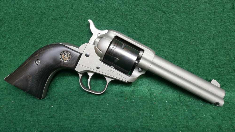 Two Ruger Wranglers w/ Leather Western Rig .22lr 4.62" Barrel-Like New-img-4