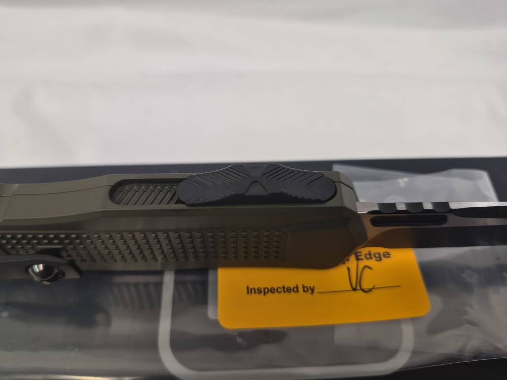 Glock X Microtech G19K S/E OTF Drop Point Blade - OD Green-img-3