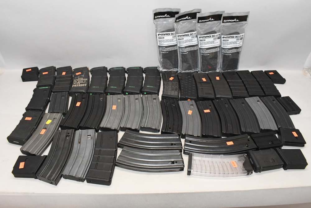 49 Assorted AR15 AR-15 Metal & Plastic 223 5.56 300 BLK Magazines READ-img-0