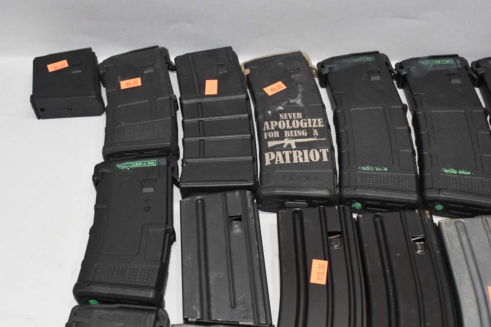 49 Assorted AR15 AR-15 Metal & Plastic 223 5.56 300 BLK Magazines READ-img-1