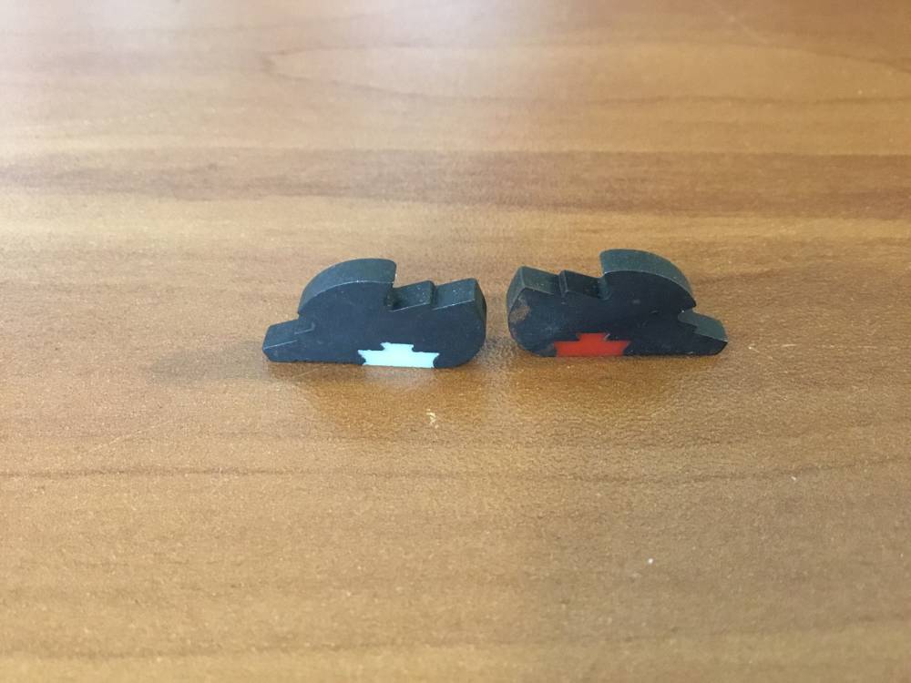 Original Dan Wesson Front sight blade New, Unused-img-1