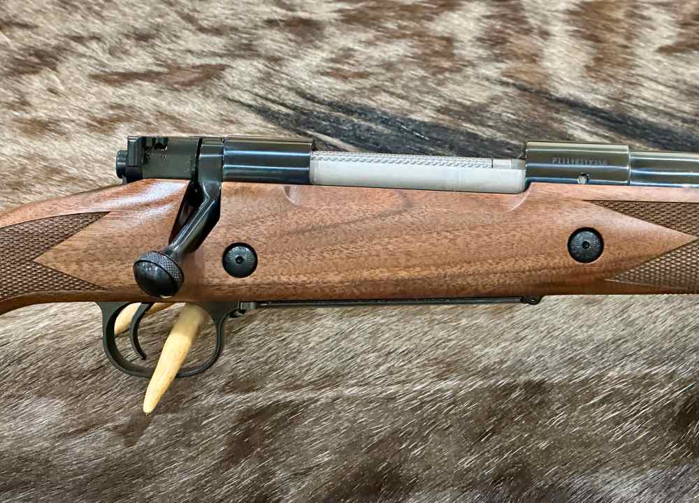 WINCHESTER MODEL 70 ALASKAN 375 H&H MAG 25", FANTASTIC WOOD, FREE SAFARI-img-3