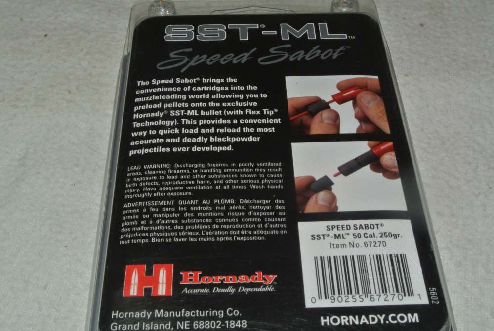 Hornady SST-ML 50 Cal Speed-Sabot Muzzleloader Bullets -img-1