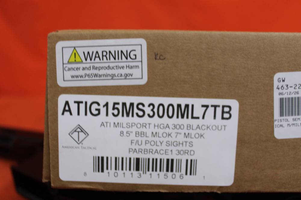 American Tactical Ar-Pistol .300blk NEW! Free Layaway Program!-img-1