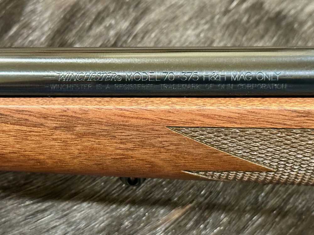 WINCHESTER MODEL 70 ALASKAN 375 H&H MAG 25", GREAT WOOD, FREE SAFARI-img-14