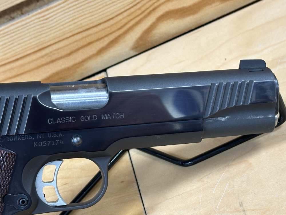 Kimber Classic Gold Match 1911 45 ACP Early generation -img-4