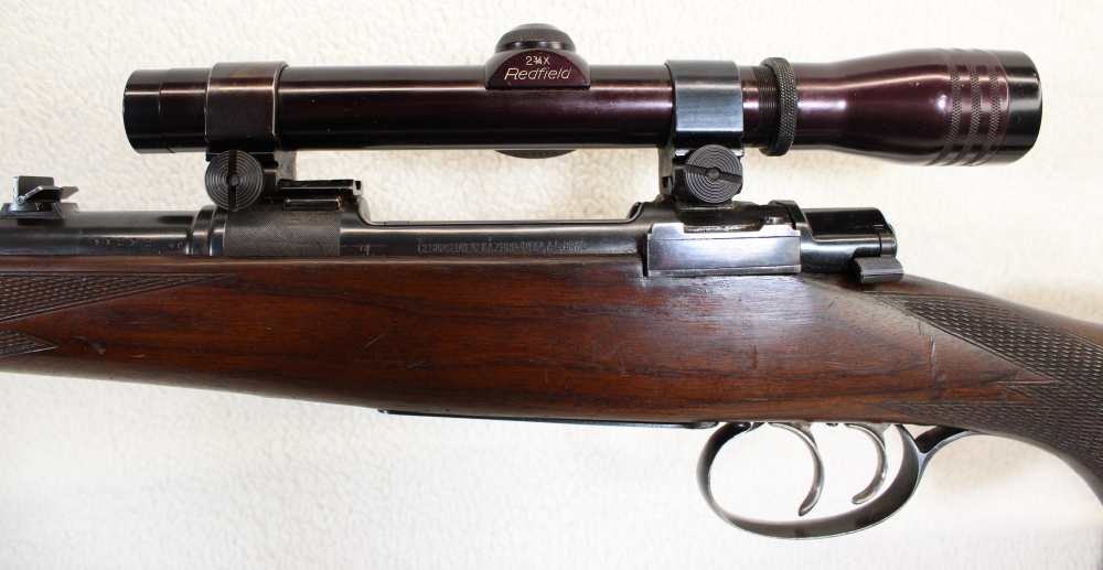 1946 Brno 21H 7X57Cal. EXCELLENT Redfield 2-3/4 TV Duplex scope -img-6