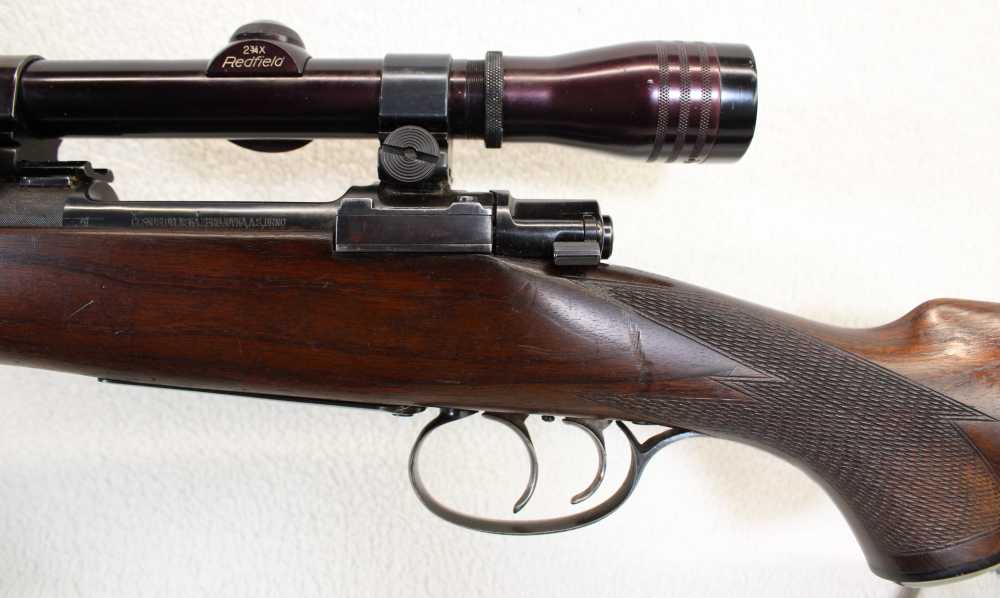 1946 Brno 21H 7X57Cal. EXCELLENT Redfield 2-3/4 TV Duplex scope -img-5