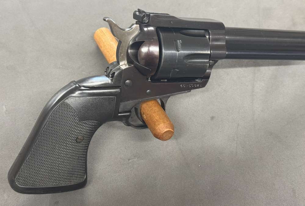 USED Ruger New Model Blackhawk .45 Colt Rubber Grip-img-3