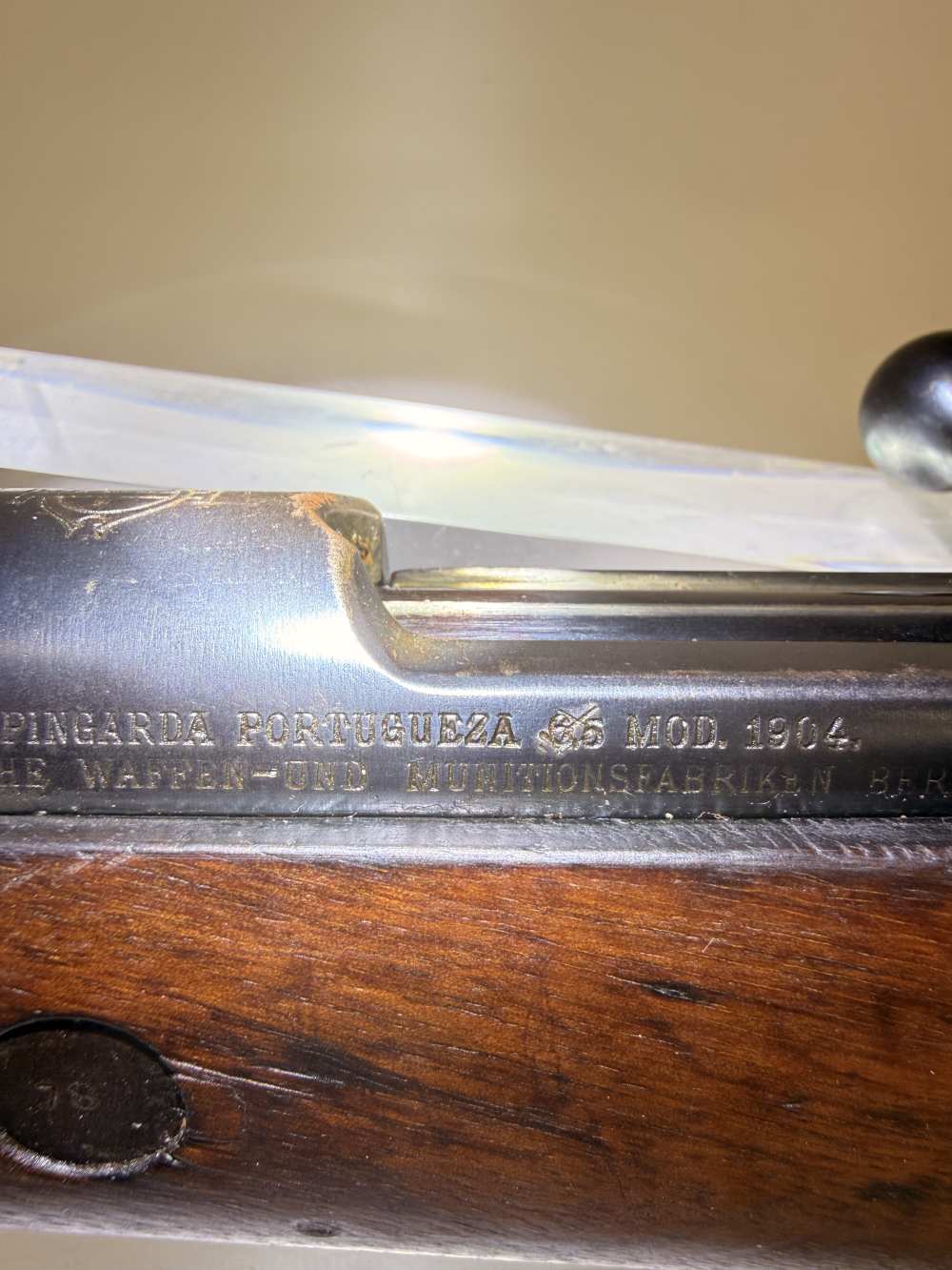 Rare DWM Portuguese M1904/39 Mauser 8mm ALL MATCHING - Trench Art-img-25