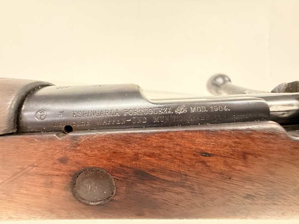 Rare DWM Portuguese M1904/39 Mauser 8mm ALL MATCHING - Trench Art-img-3