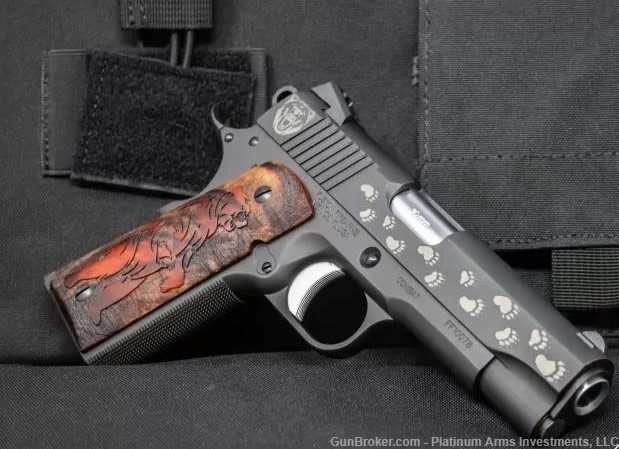 Fusion Firearms 1911 Combat Commander Grizzly Bear Limited Edition 10mm NEW-img-2