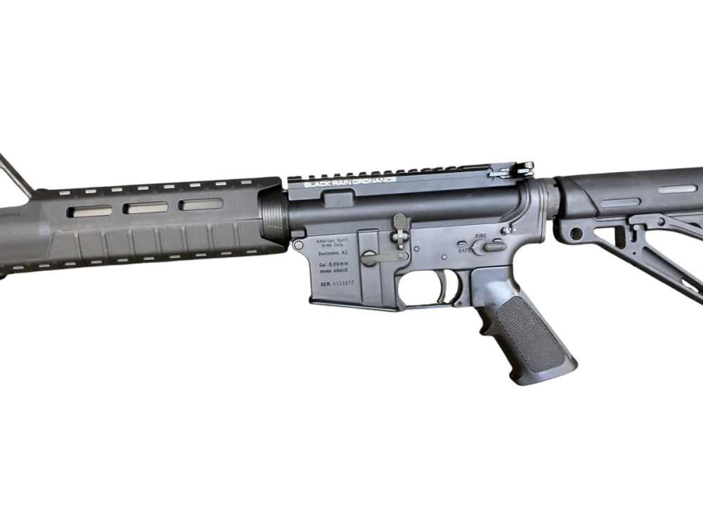 American Spirit/Black Rain Ordnance ASA 15 Rifle 223 Rem: GOOD!-img-5