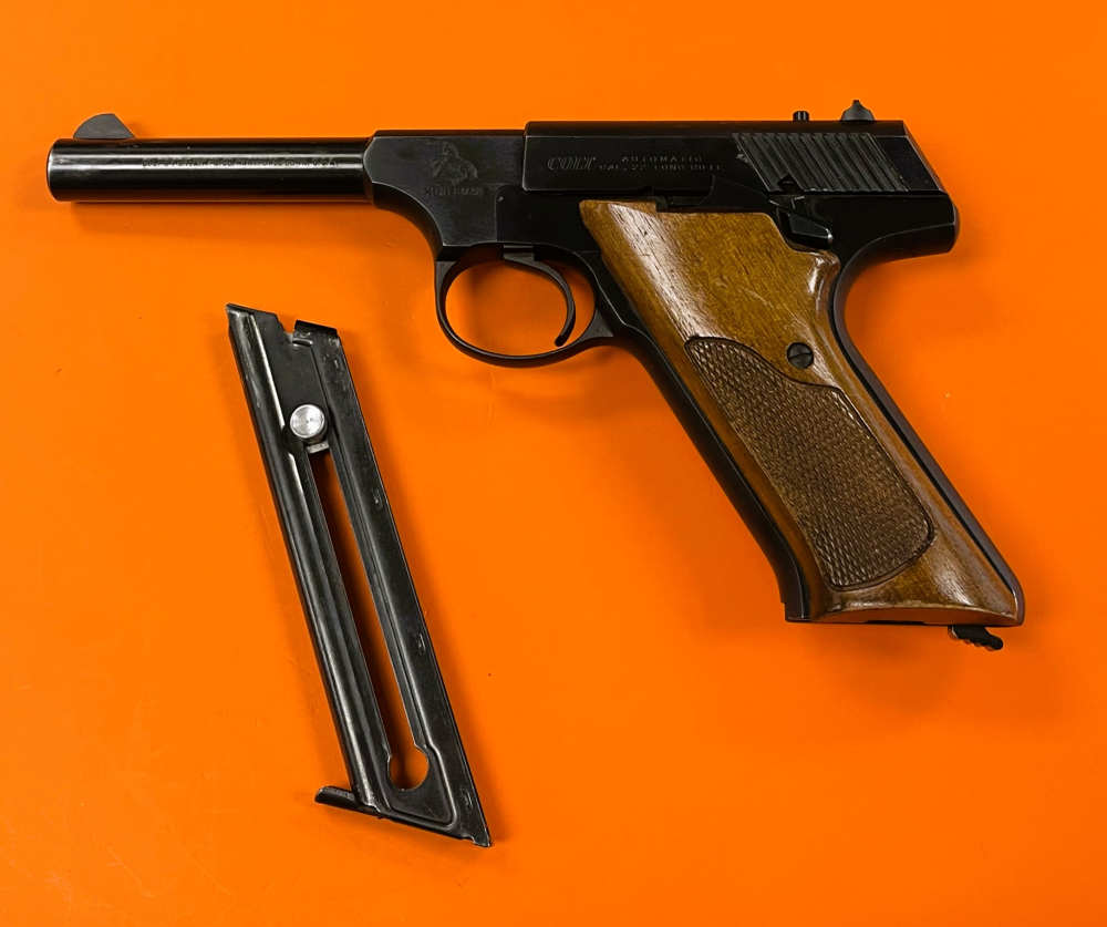 Great Vintage Colt Huntsman .22 LR 4.5" Colt Blued-img-15
