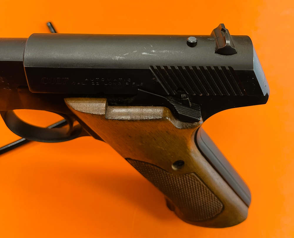 Great Vintage Colt Huntsman .22 LR 4.5" Colt Blued-img-11