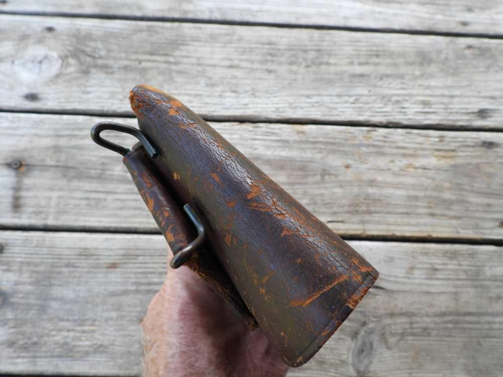 WWI US 1911 GOVERNMENT MODEL .45ACP PISTOL HOLSTER G&K DATED 1918 A.G-img-4