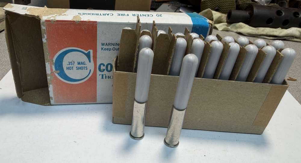 TC Thompson Center contender 357mag #6 hot shot 20rds -img-0