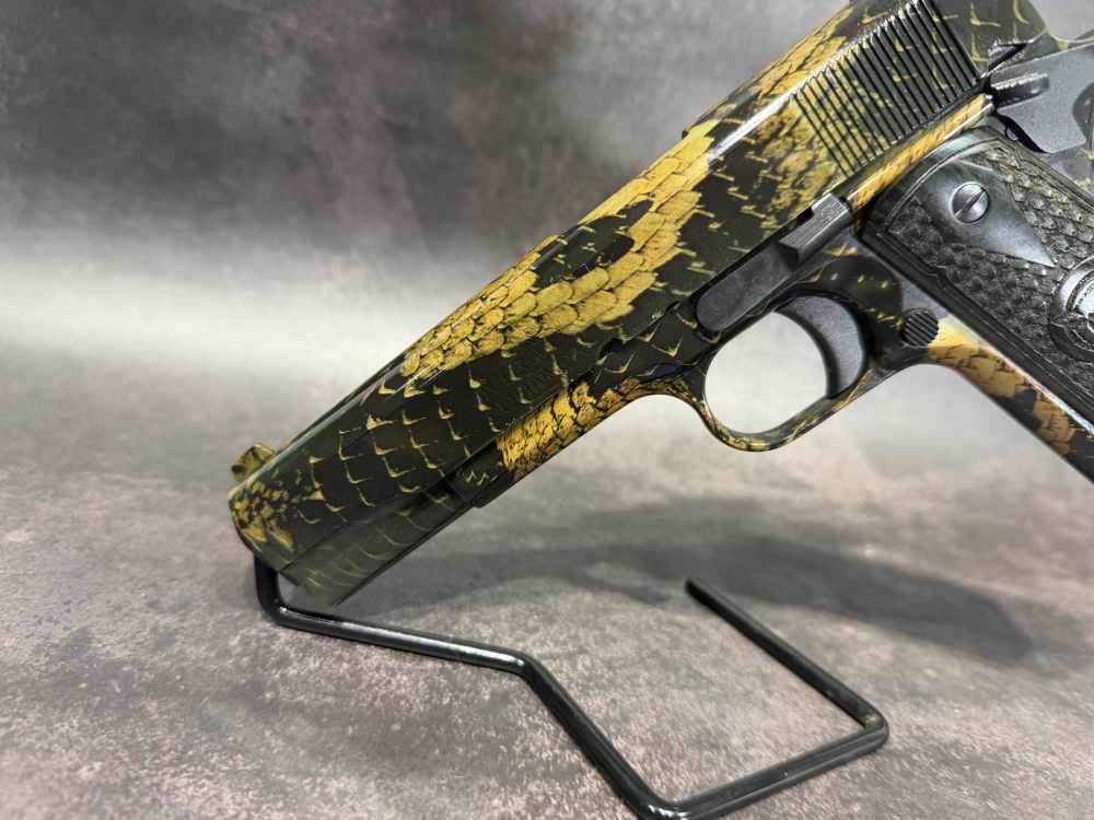 Iver Johnson 1911A1 Boa snake print 45acp -img-2