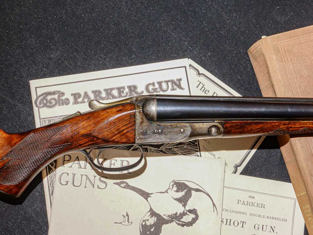 Parker - GHE Grade, SxS, *RARE ½ Frame*, 12ga. 28" Barrels Choked M/IM.-img-1