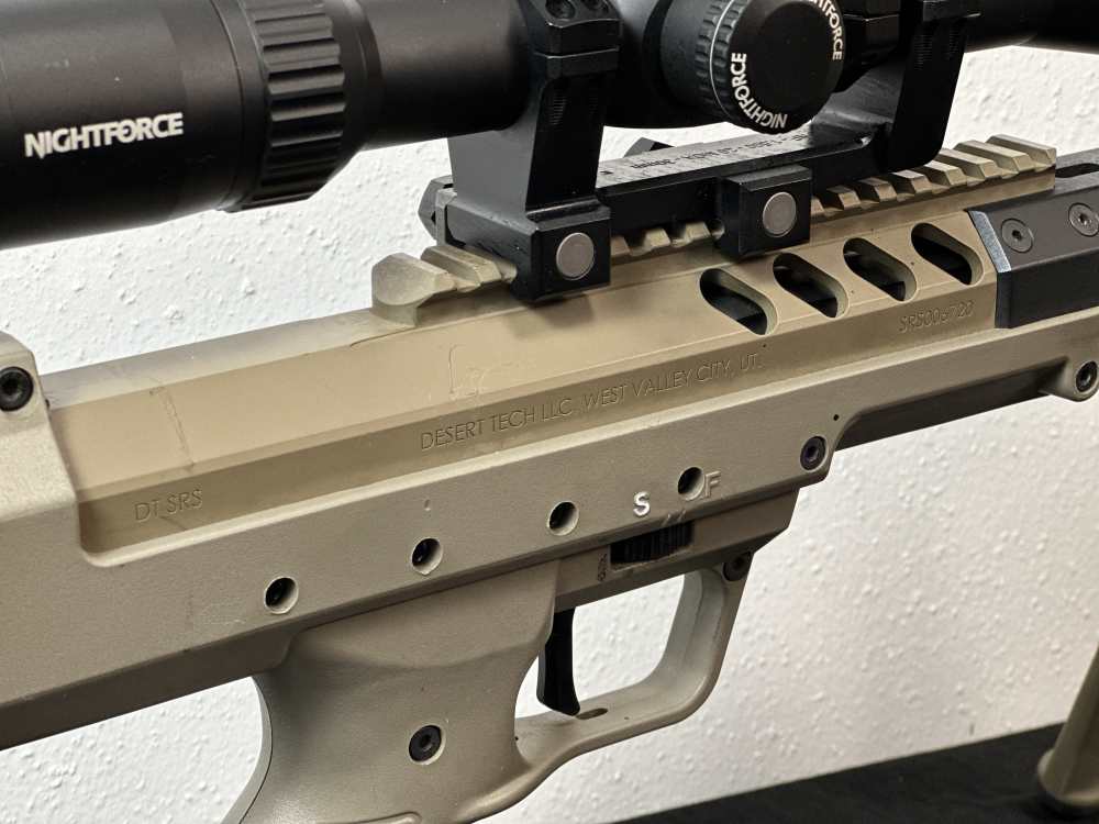 Desert Tech Stealth Recon Scout (SRS) Precision Rifle With Lots of Extras-img-9
