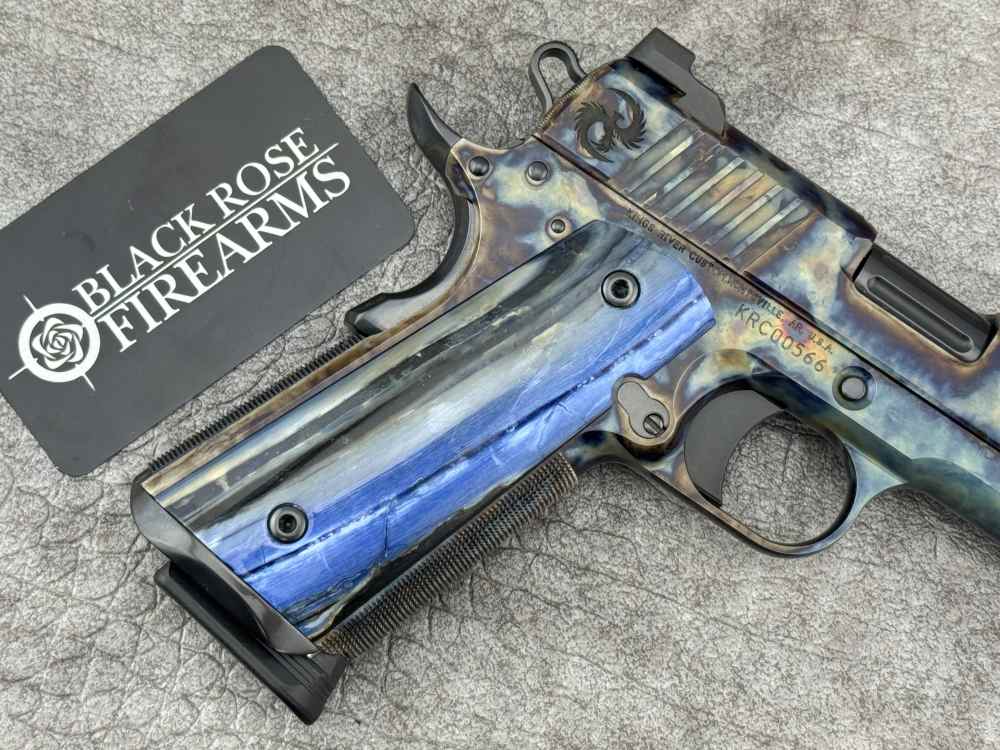 Kings River Custom FCC .45ACP Full Color Case 1911 Pistol w/ Mammoth Grips-img-4