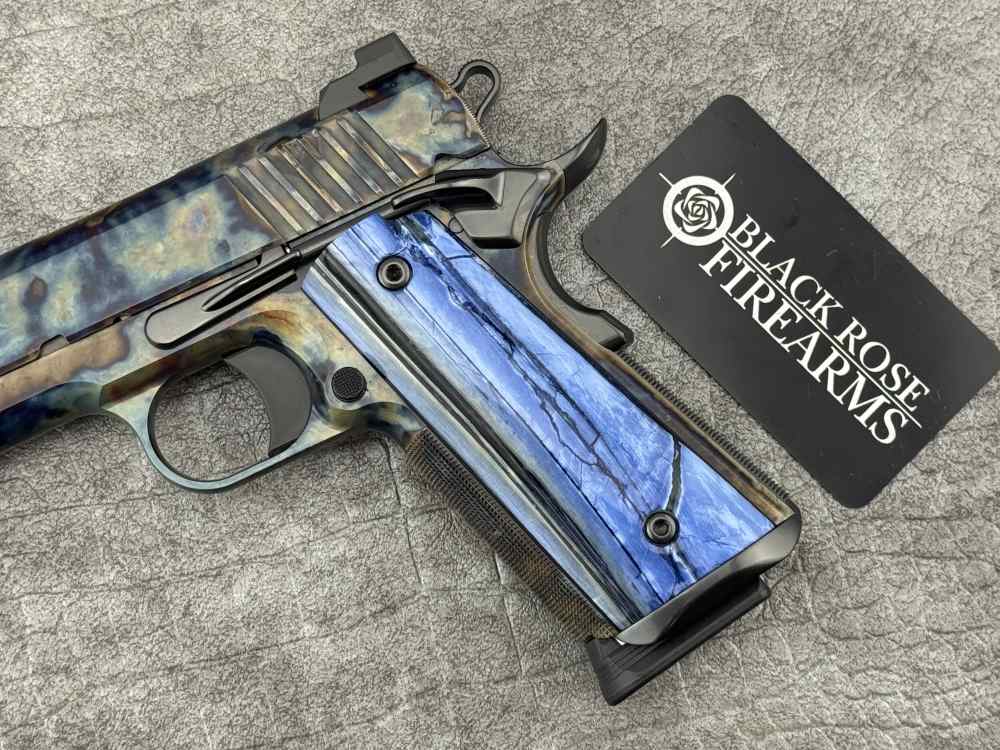 Kings River Custom FCC .45ACP Full Color Case 1911 Pistol w/ Mammoth Grips-img-7