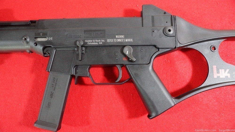 HECKLER & KOCH USC CARBINE .45 ACP 10 ROUNDS BLACK (HK81000092)-img-3