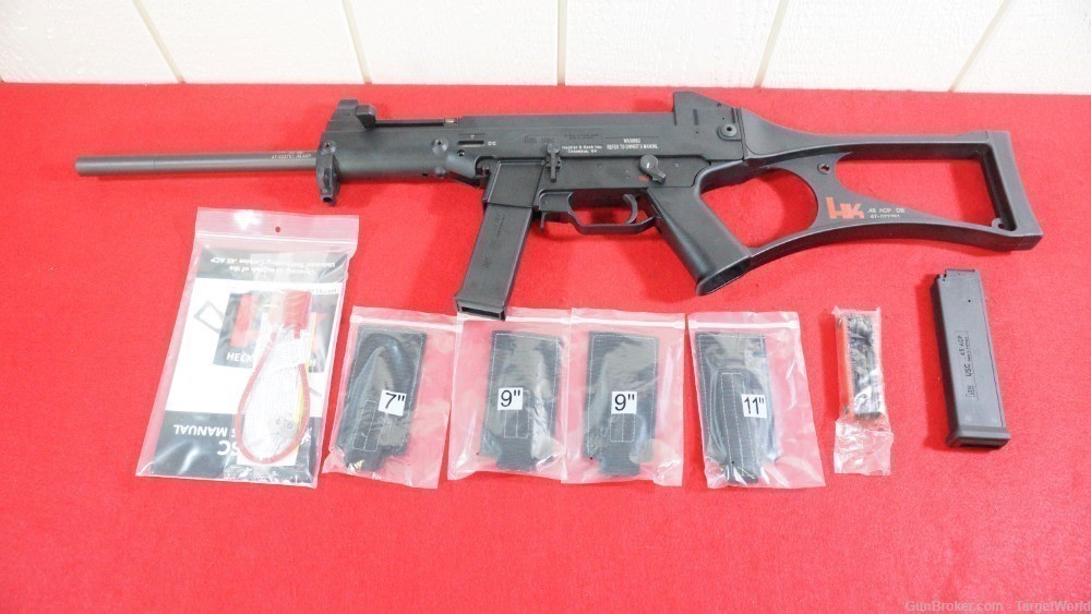 HECKLER & KOCH USC CARBINE .45 ACP 10 ROUNDS BLACK (HK81000092)-img-25