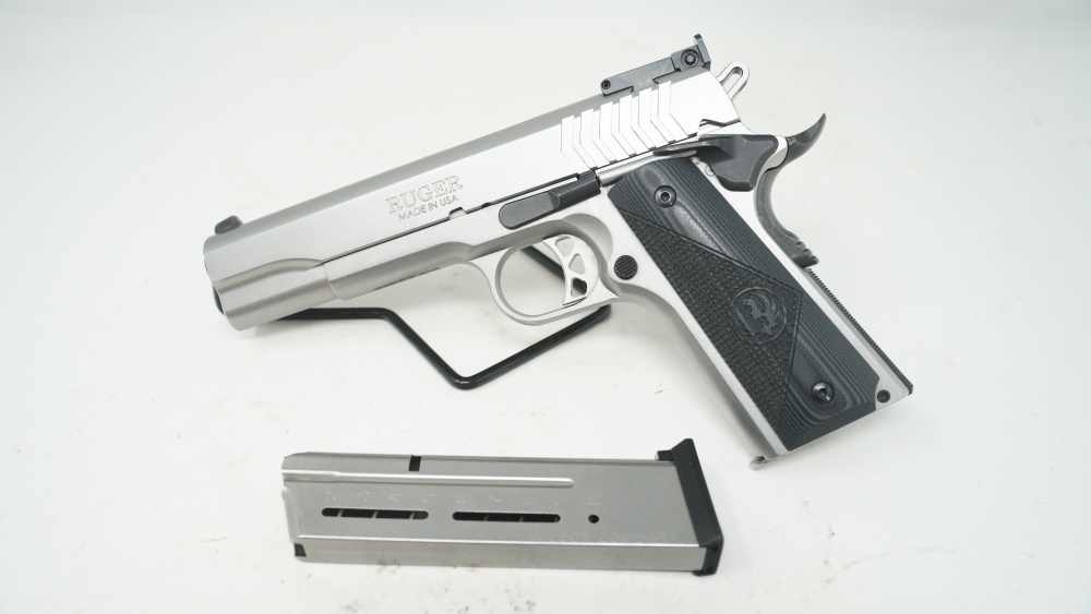 RUGER SR1911-TARGET 9MM LOW GLARE STAINLESS 9 ROUNDS (21382) -img-34