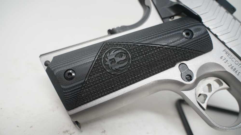 RUGER SR1911-TARGET 9MM LOW GLARE STAINLESS 9 ROUNDS (21382) -img-2