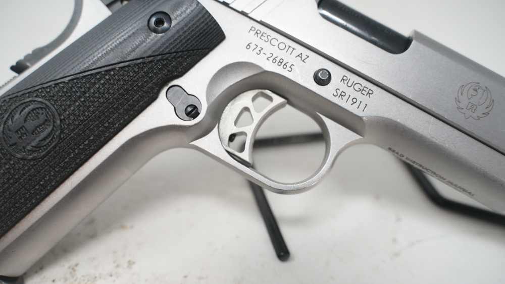 RUGER SR1911-TARGET 9MM LOW GLARE STAINLESS 9 ROUNDS (21382) -img-4