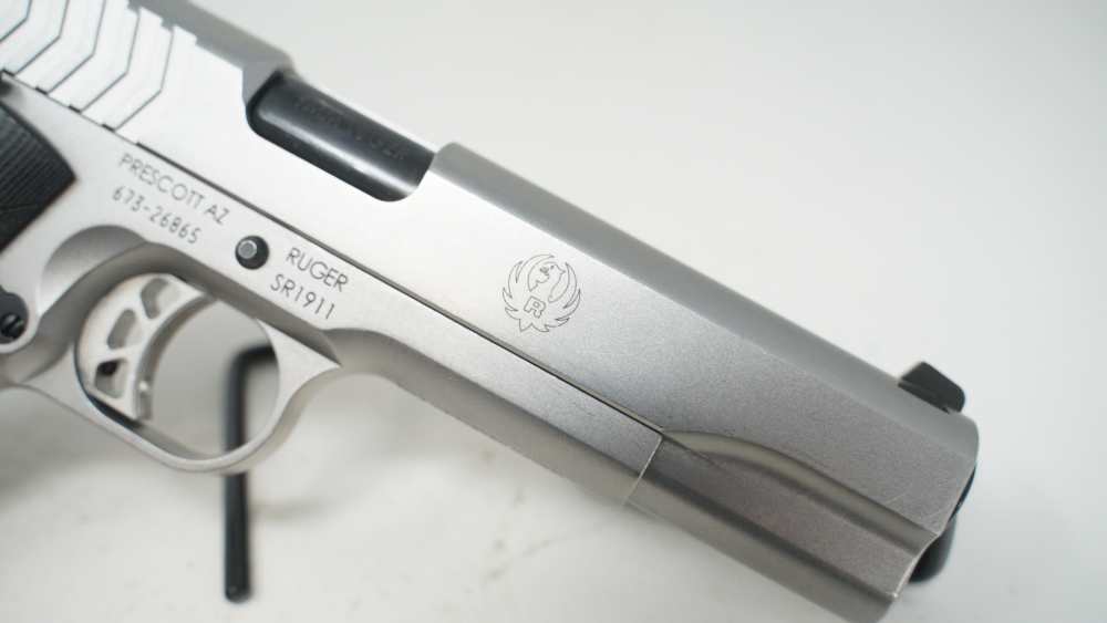 RUGER SR1911-TARGET 9MM LOW GLARE STAINLESS 9 ROUNDS (21382) -img-7