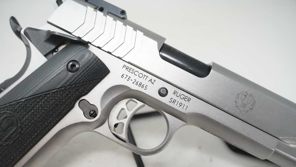 RUGER SR1911-TARGET 9MM LOW GLARE STAINLESS 9 ROUNDS (21382) -img-5