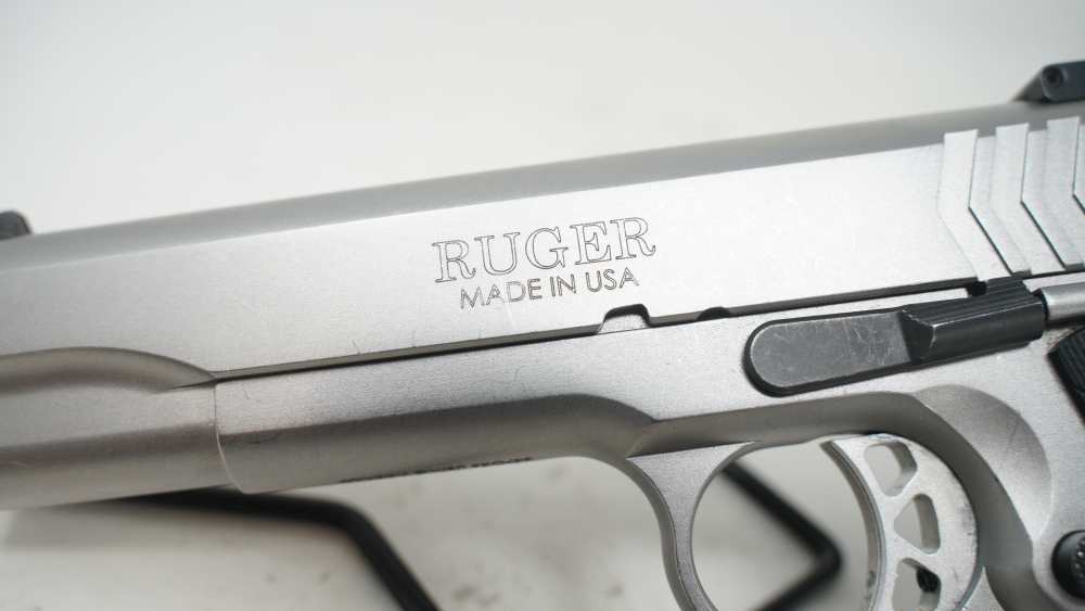 RUGER SR1911-TARGET 9MM LOW GLARE STAINLESS 9 ROUNDS (21382) -img-12