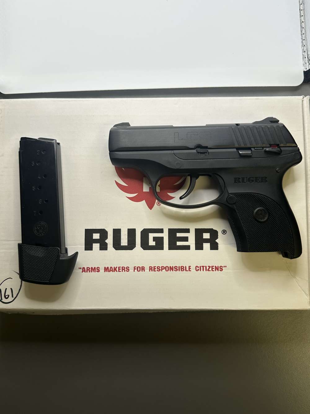 Ruger LC9 9mm – Original Box – Extended Mag – Holster -img-5