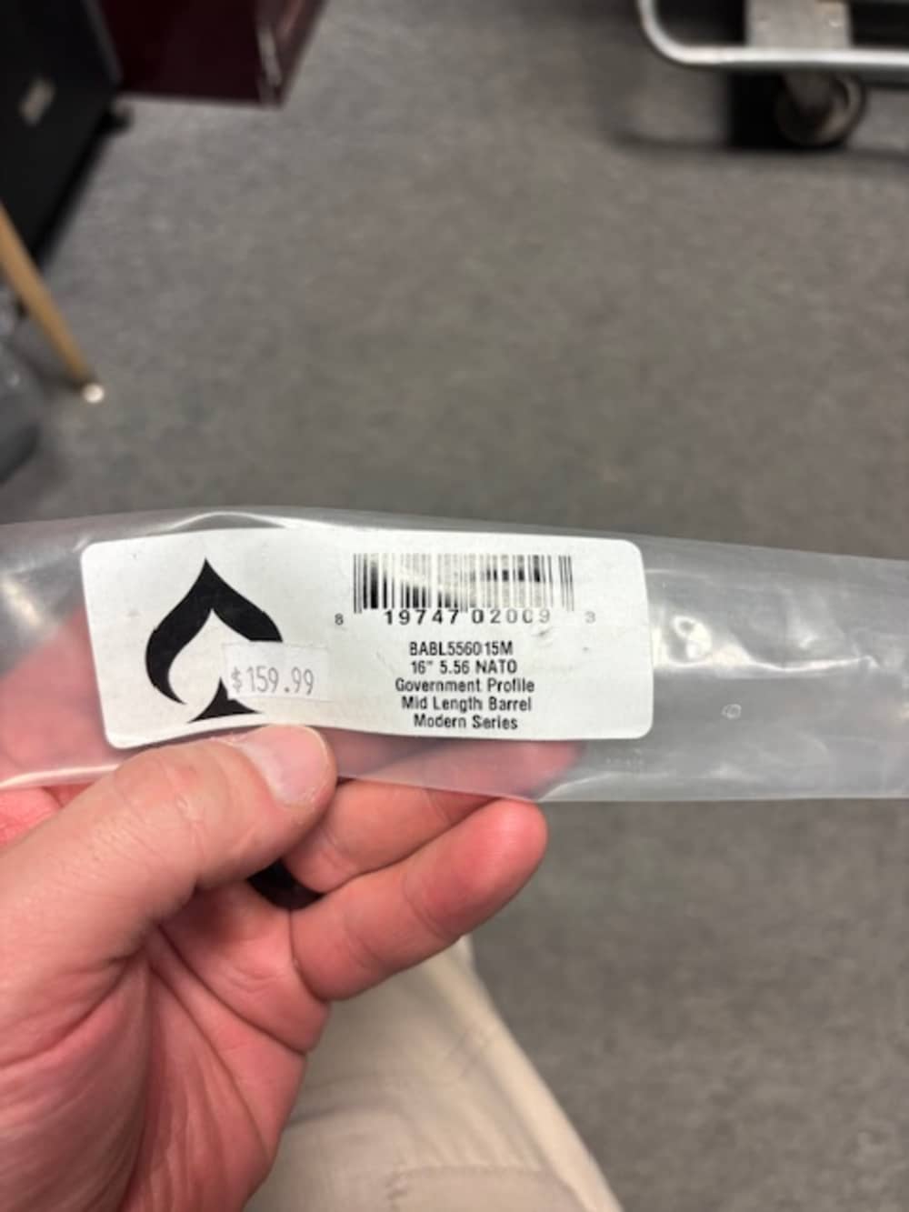 BALLISTIC ADVANTAGE 5.56MM BARREL 16" GOV PROFILE MID LENGTH 1/7 TWIST-img-5