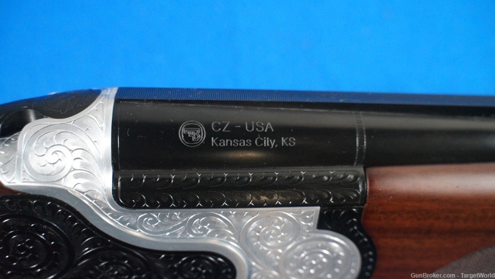 CZ WINGSHOOTER ELITE O/U SHOTGUN 12GA 3" ENGRAVED TWO TONE (CZ06455)-img-30