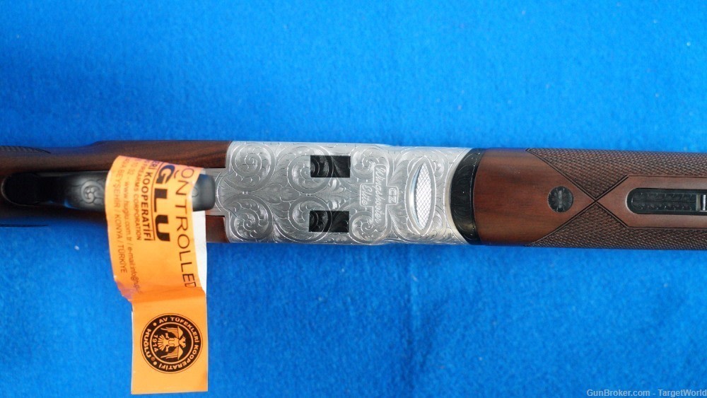 CZ WINGSHOOTER ELITE O/U SHOTGUN 12GA 3" ENGRAVED TWO TONE (CZ06455)-img-37