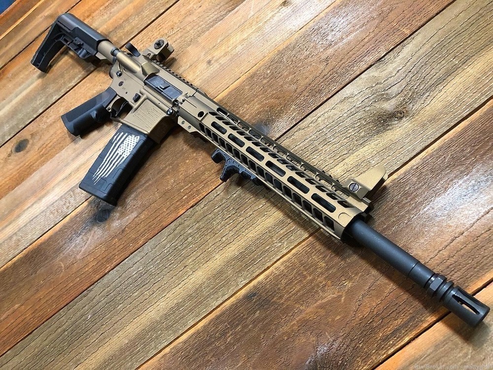 Custom AR-15s Engraved & Cerakoted to suit -img-3