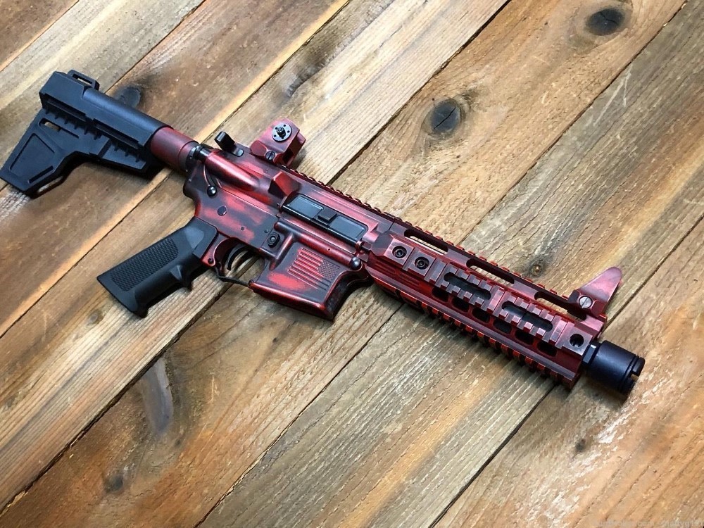 Custom AR-15s Engraved & Cerakoted to suit -img-8
