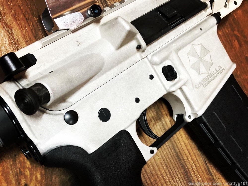 Custom AR-15s Engraved & Cerakoted to suit -img-9