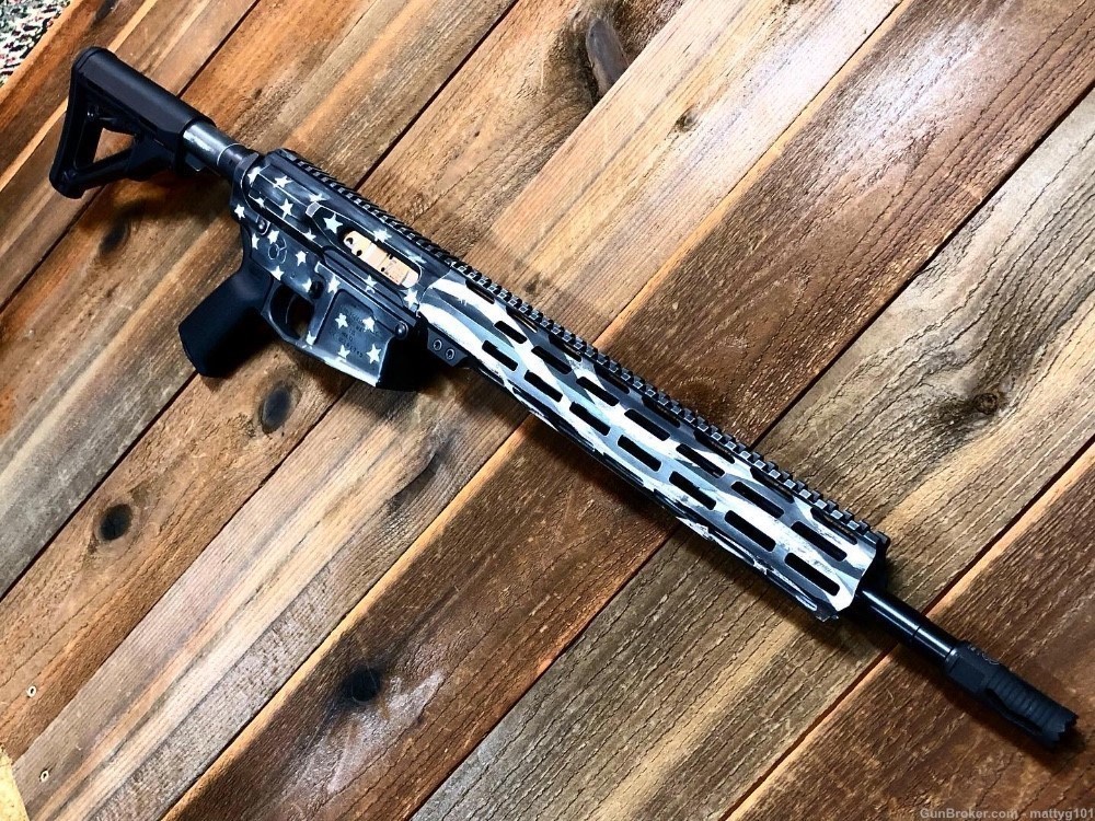 Custom AR-15s Engraved & Cerakoted to suit -img-4