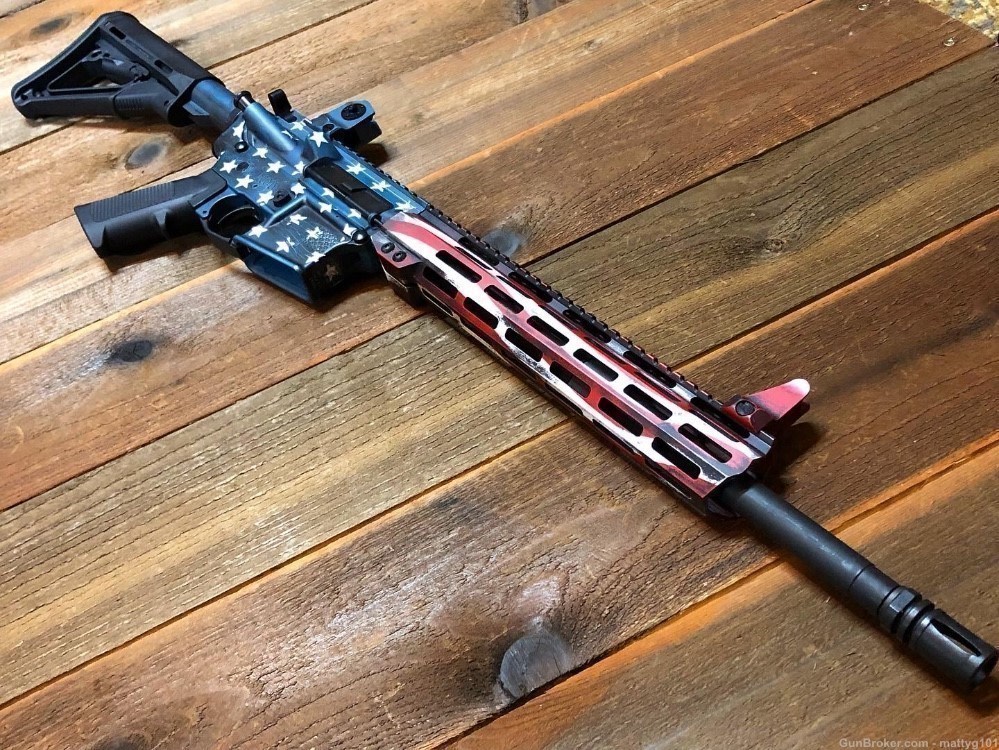 Custom AR-15s Engraved & Cerakoted to suit -img-0