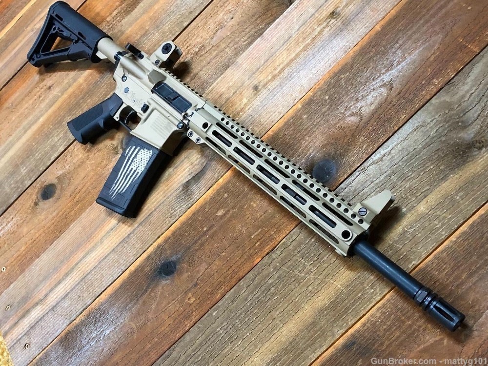 Custom AR-15s Engraved & Cerakoted to suit -img-13