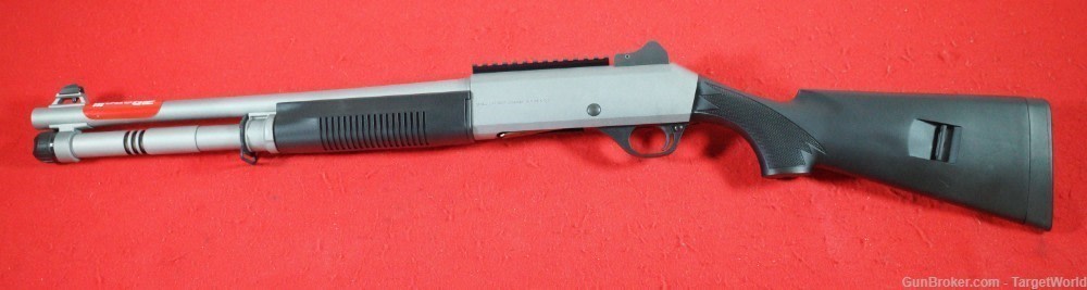 BENELLI M4 H2O TACTICAL SHOTGUN 12 GA TITANIUM CERAKOTE (BEN11795)-img-1