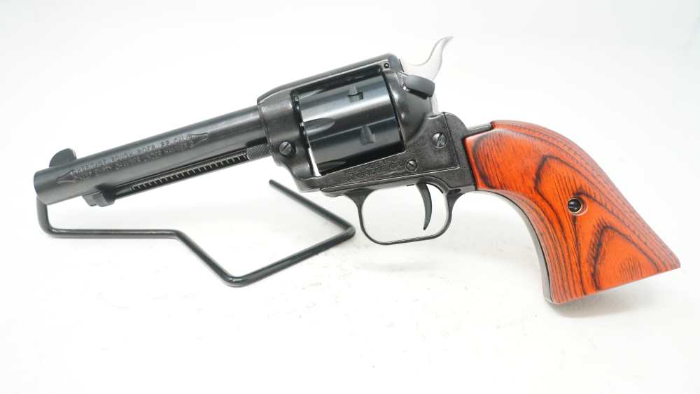 HERITAGE ROUGH RIDER 22 LR/.22 WMR 4.75" BARREL 6-ROUNDS WOOD GRIPS (18123)-img-0