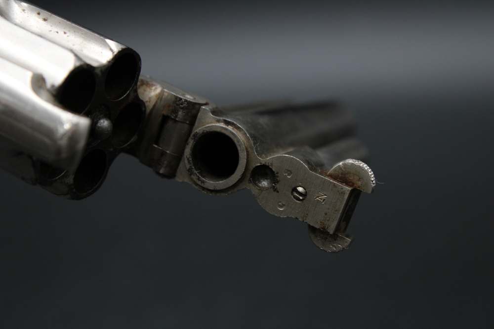 Rare Smith & Wesson Model 1½ .32 Rimfire Tip-Up Revolver Antique Pearl Grip-img-17